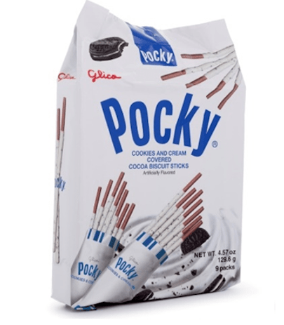 Glico Pocky Cookies&Cream 9P 129.6 g - A&E Foodstore