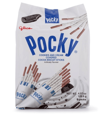 Glico Pocky Cookies&Cream 9P 129.6 g - A&E Foodstore