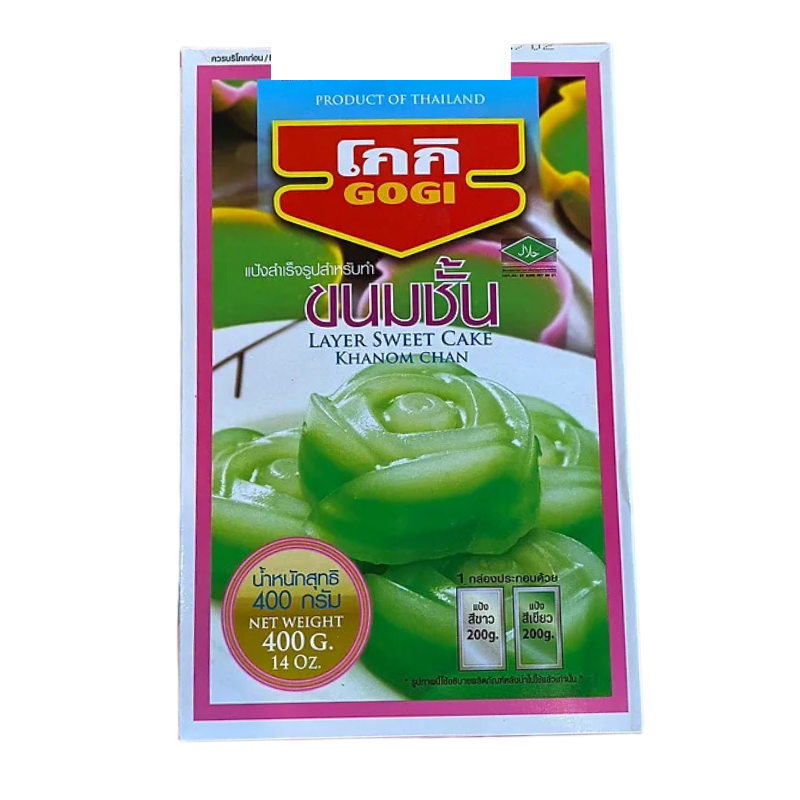 Gogi Layer Sweet Cake (Khanom Chan) 14 oz - A&E Foodstore