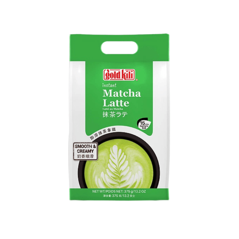 Gold kili Instant Matcha Latte 25g*15sachets 375g - A&E Foodstore