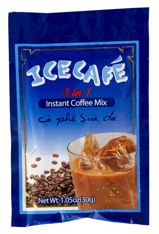 Golden Coins 3 - in - 1 Ice Cafe Milk Coffee 10.6oz - A&E Foodstore
