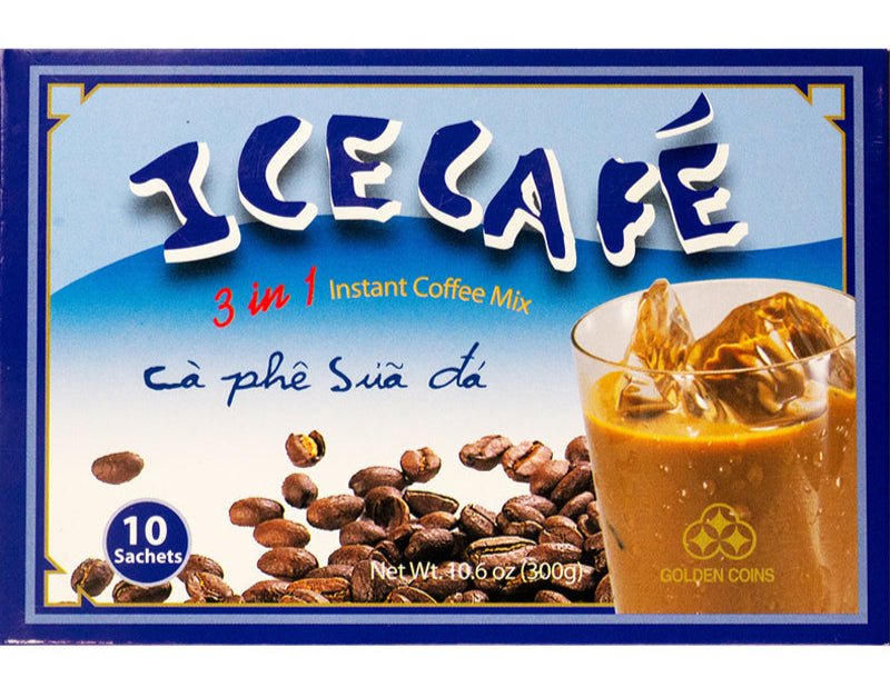 Golden Coins 3 - in - 1 Ice Cafe Milk Coffee 10.6oz - A&E Foodstore