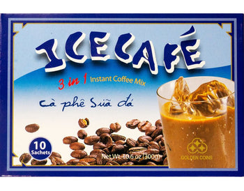 Golden Coins 3 - in - 1 Ice Cafe Milk Coffee 10.6oz - A&E Foodstore