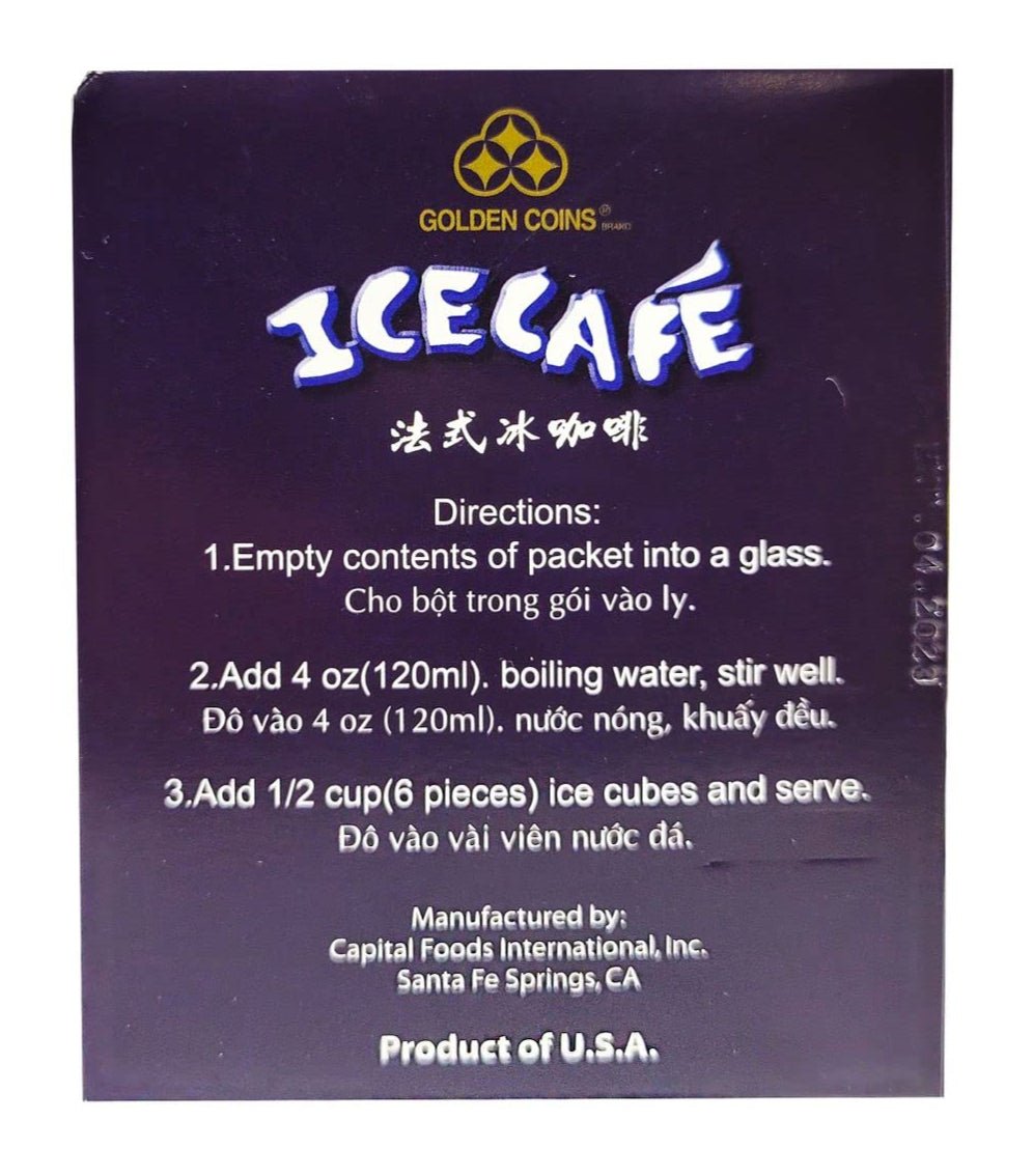 Golden Coins 3 - in - 1 Ice Cafe Milk Coffee 10.6oz - A&E Foodstore