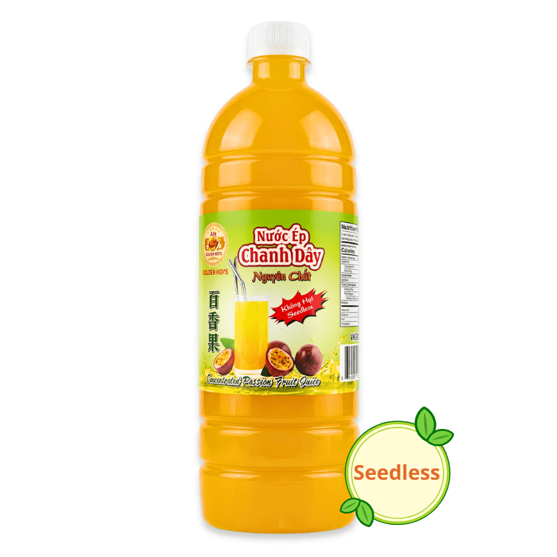 [Golden Koi's] Seedless Passion Fruit Juice - 1L - A&E Foodstore