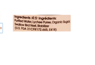 [GOLDEN NEST] Bird's Nest Drink - Lychee Flavor - 8 oz - A&E Foodstore