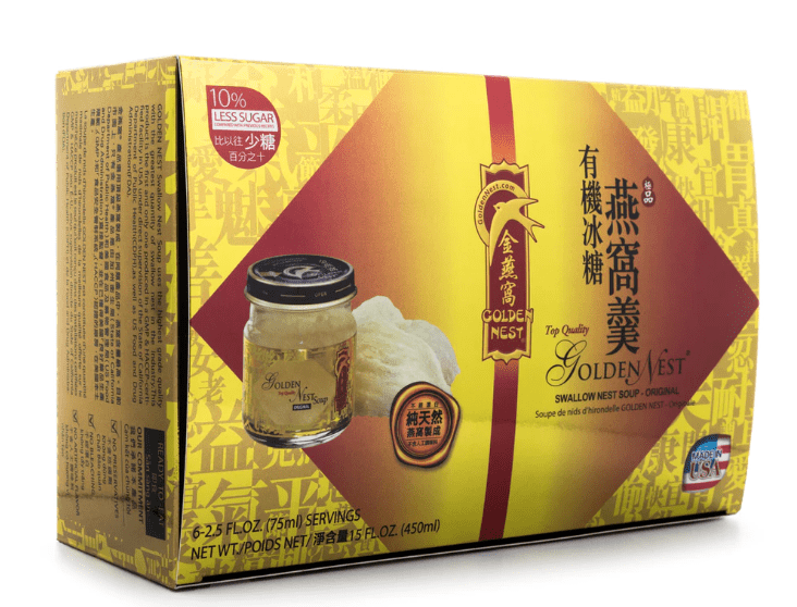 Golden Nest Swallow Nest Gold 6 jars 2.5 oz - A&E Foodstore