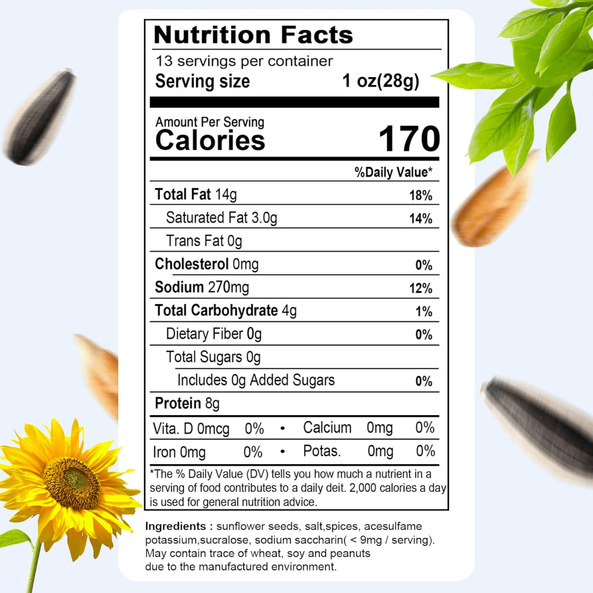 Gong He Sun Roasted and Fried Flower Seeds Multi Flavor 375 g - A&E Foodstore