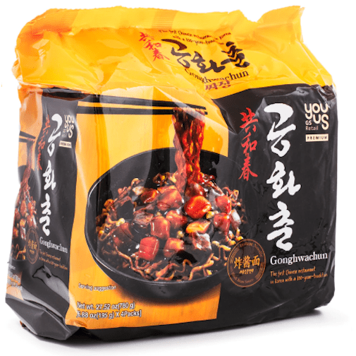 Gonghwachun Black Bean Sauce Instant Noodles - A&E Foodstore