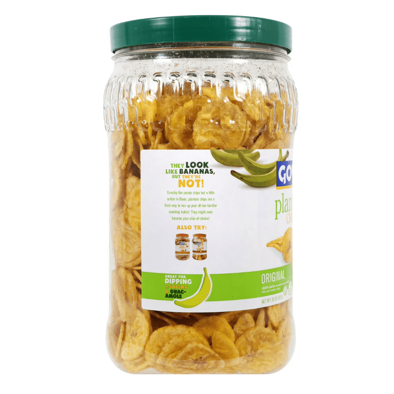 [Goya] Plantain Chips Original - 20oz - A&E Foodstore