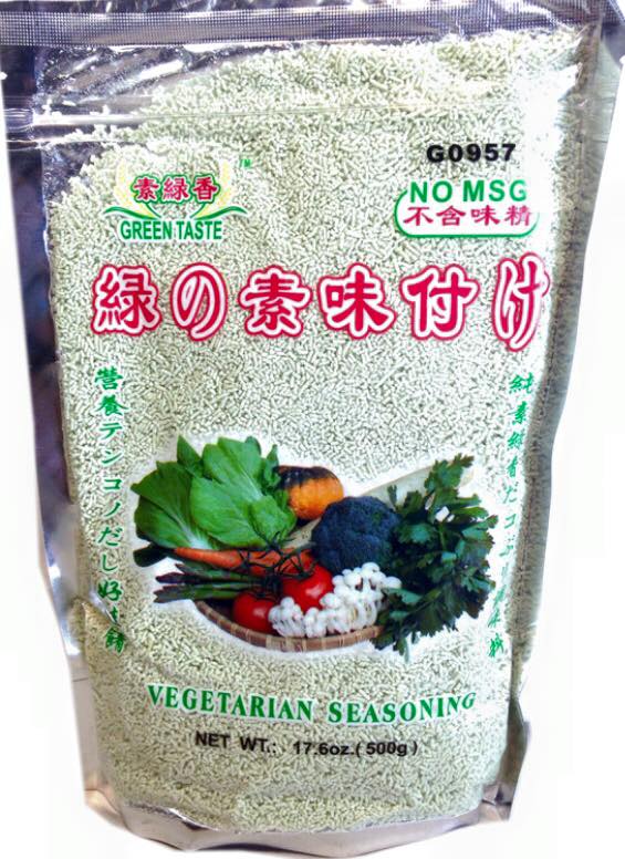 Green Taste Vegetarian SeaSoning 17.6 oz - A&E Foodstore