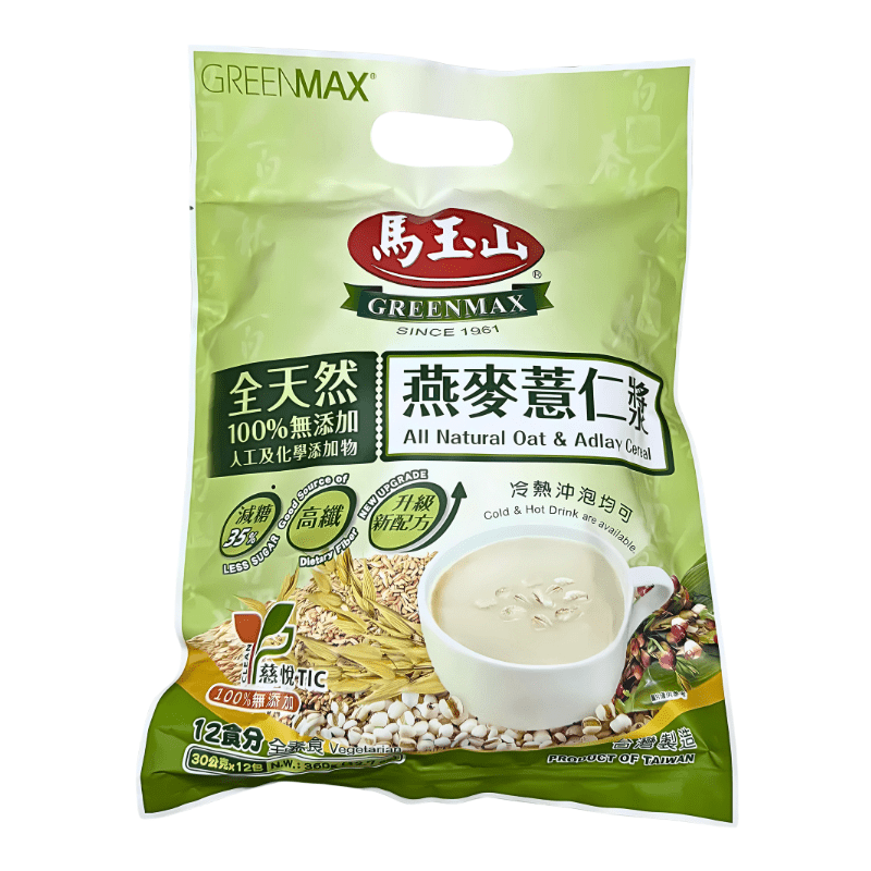 Greenmax Oat & Adlay Cereal 360g - A&E Foodstore