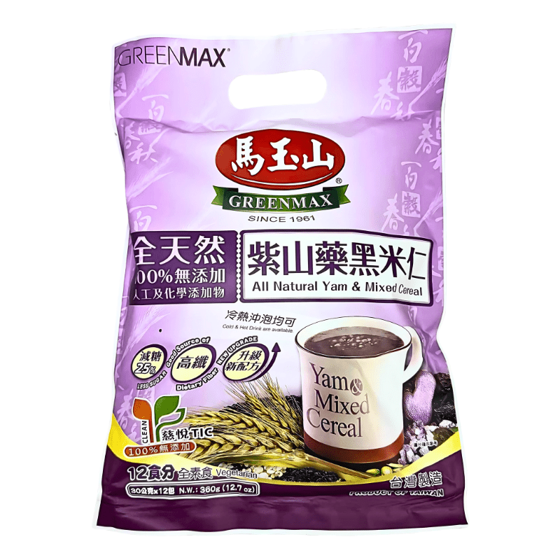 Greenmax Yam & Mixed Cereal 360g - A&E Foodstore