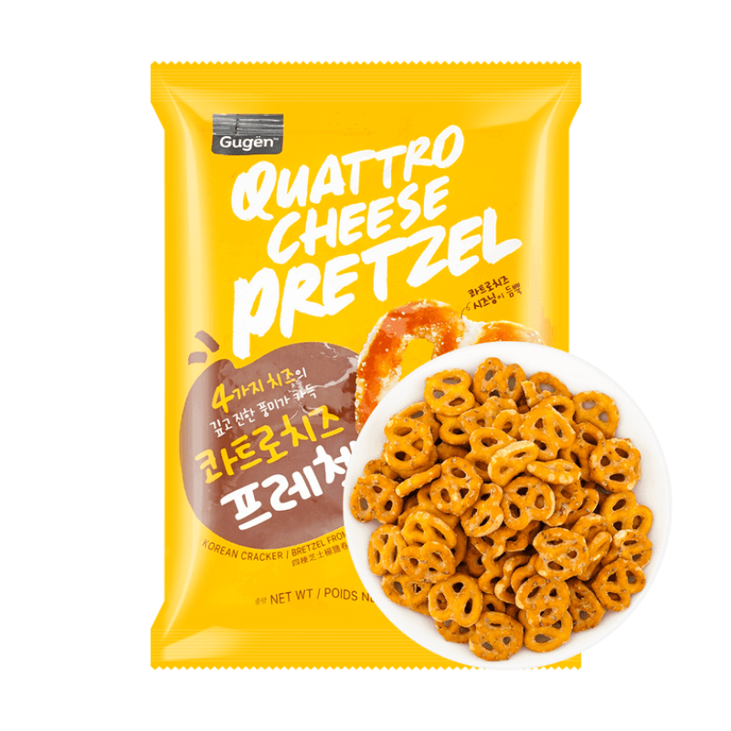 Gugen Quattro Cheese Pretzel 150g - A&E Foodstore