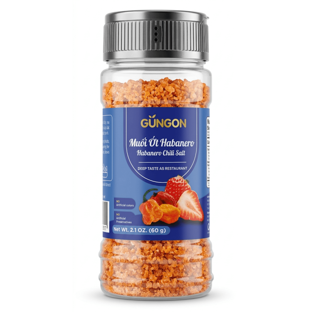 Gungon Habanero Chili Salt 60g - A&E Foodstore