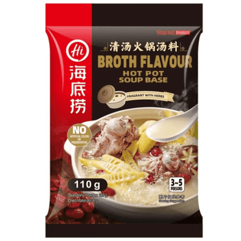 Haidilao Broth Flavour Soup Base 110g - A&E Foodstore