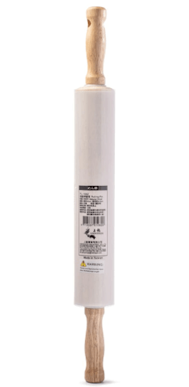Haidragon Wood Rolling Pin 43CM - A&E Foodstore