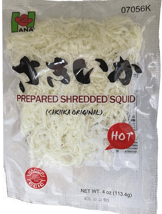 Hana Hot Shredded Squid 4oz - A&E Foodstore