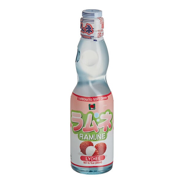 Hana Ramune Lychee Soda 6.7oz - A&E Foodstore