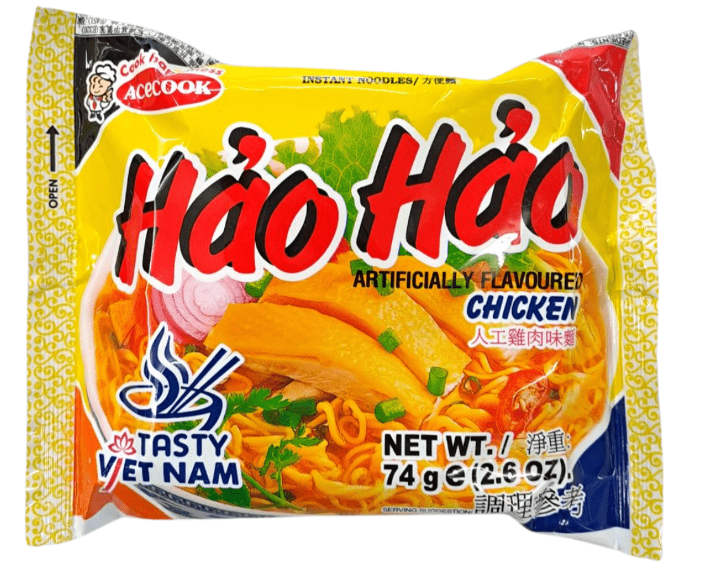 Hao Hao Chicken Noodles 74g - A&E Foodstore