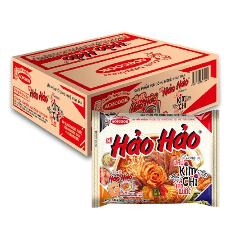 Hao Hao Kim Chi Noodles 77g - A&E Foodstore