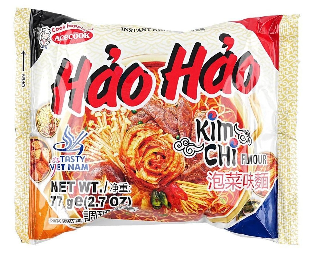 Hao Hao Kim Chi Noodles 77g - A&E Foodstore