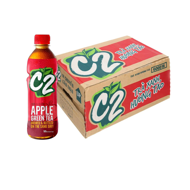 C2 Apple Green Tea 500 ml