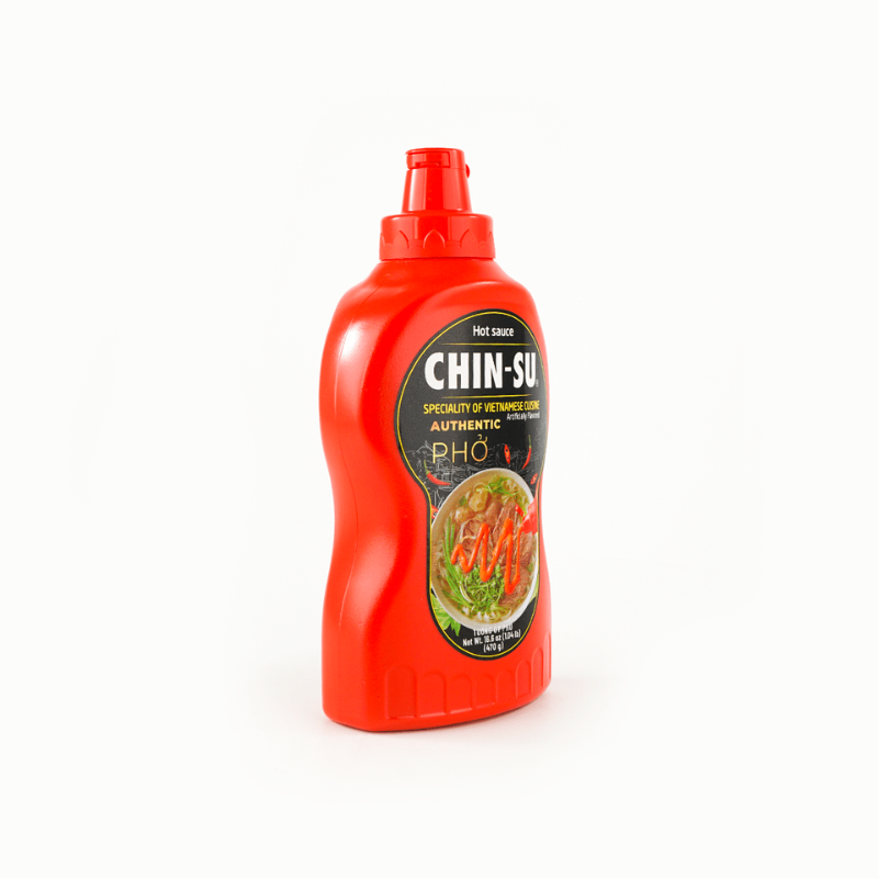 CHINSU Hot Chili Sauce For Authentic Taste Of Pho 16.6oz