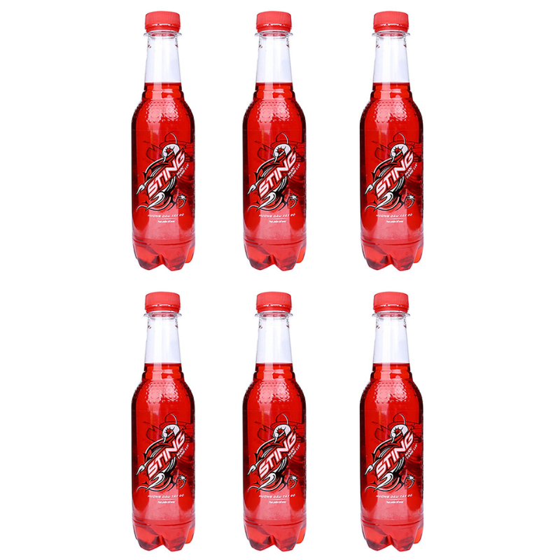 Sting Nuoc Tang Luc Energy Drink Strawberry Flavor 10.82oz