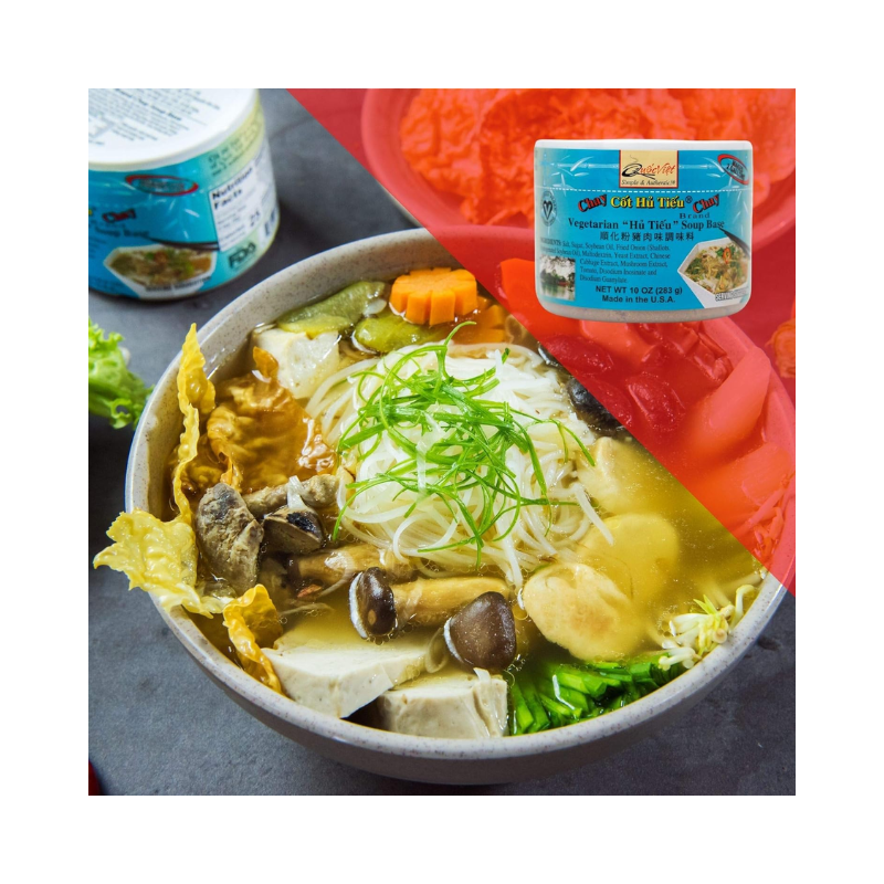 Quoc Viet Foods Vegetarian "Hu Tieu" Soup Base 10 oz