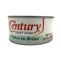 Century Tuna Flakes in Brine 6.4 oz