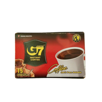 Trung Nguyen G7 Pure Black Instant Coffee 100% Pure Soluble 1.05 oz