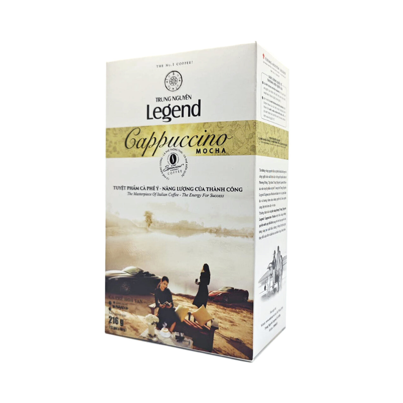 Trung Nguyen Legend Cappuccino Mocha Instant Coffee 12*18g