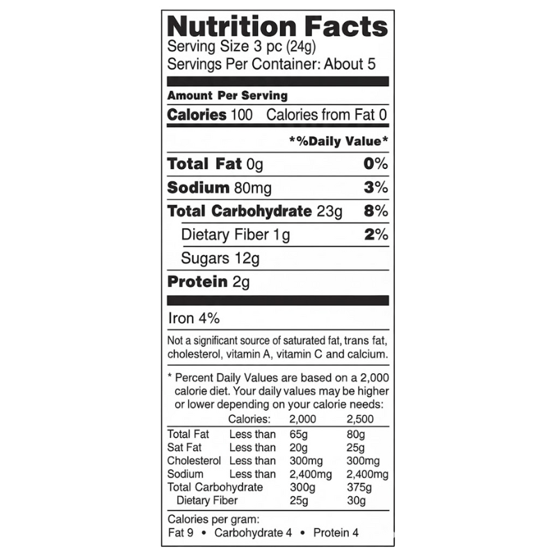 [Hapi] Fortune Cookies Bag - 4 oz - A&E Foodstore