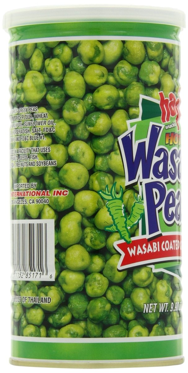 Hapi Snacks Hot Wasabi Flavored Peas 9.9 oz - A&E Foodstore
