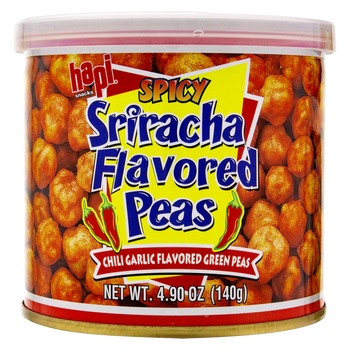 Hapi Snacks Spicy Sriracha Flavored Peas 4.9 oz - A&E Foodstore