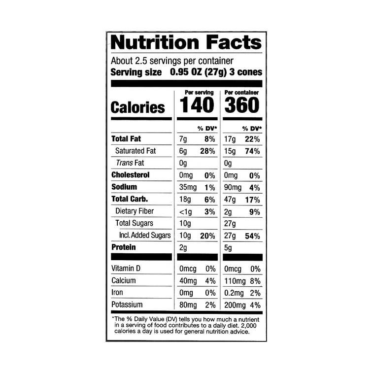 Hapi Snacks Wafer Cone Banana Flavored 2.5oz - A&E Foodstore