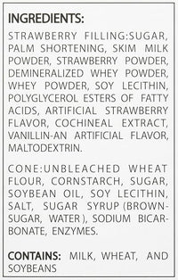 Hapi Snacks Wafer Cone Strawberry Flavored 2.5oz - A&E Foodstore