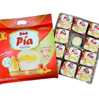 Happy Elephant Pia Cake Lave Custard Mung Bean Kim Sa 456 g - A&E Foodstore