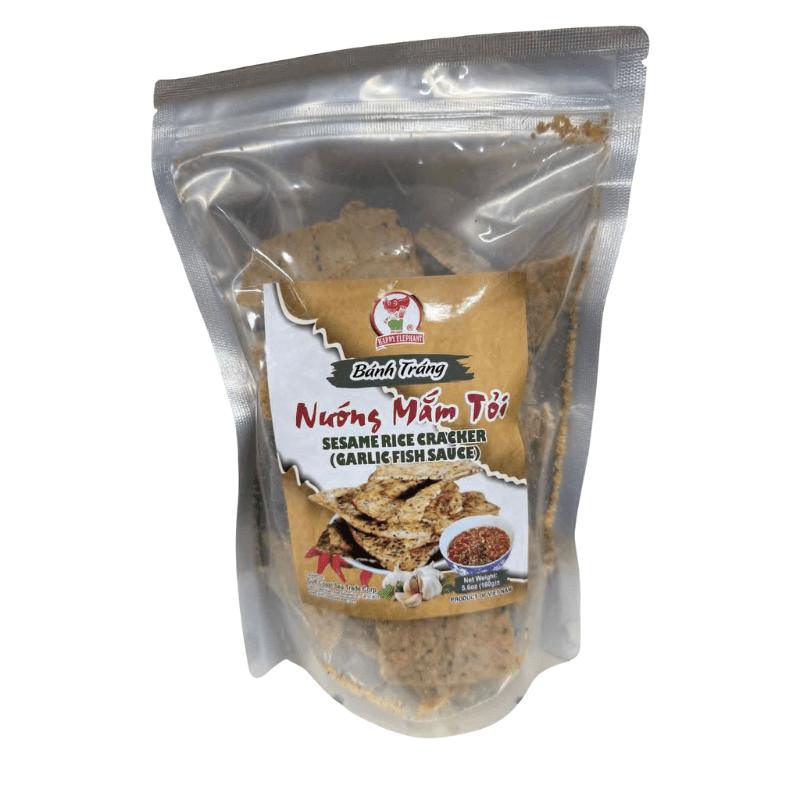 Happy Elephant Rice Cracker Garlic Sauce - 5.6oz - A&E Foodstore