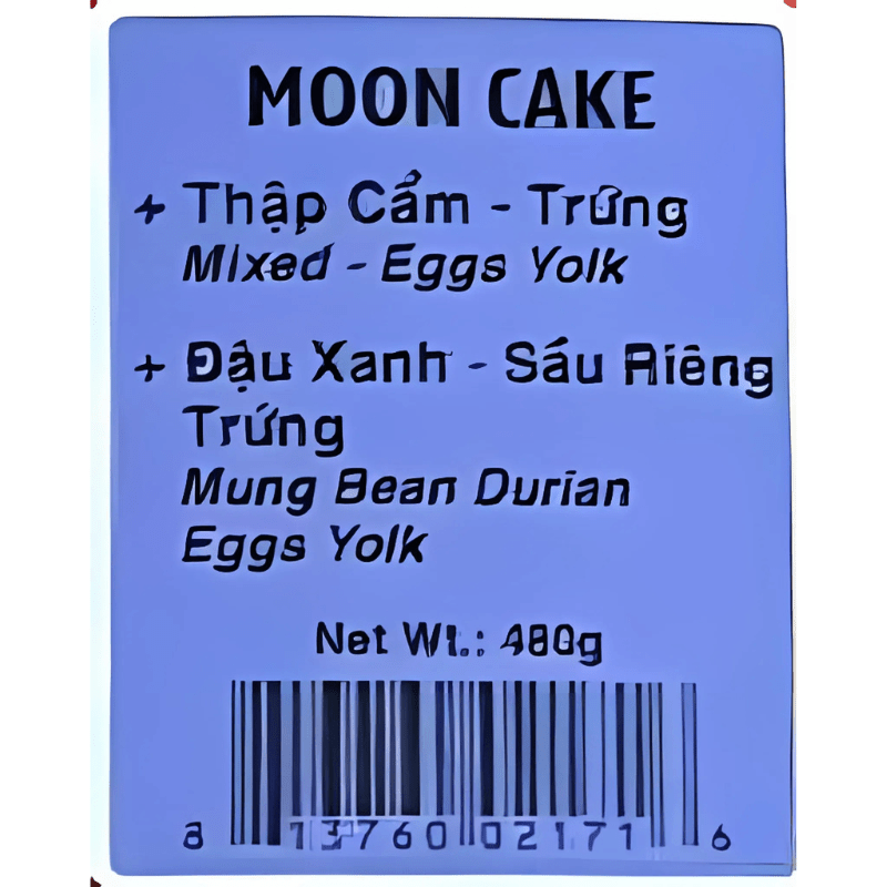 HappyElephant Mooncake Mixed+MungDurian - Yolk - A&E Foodstore