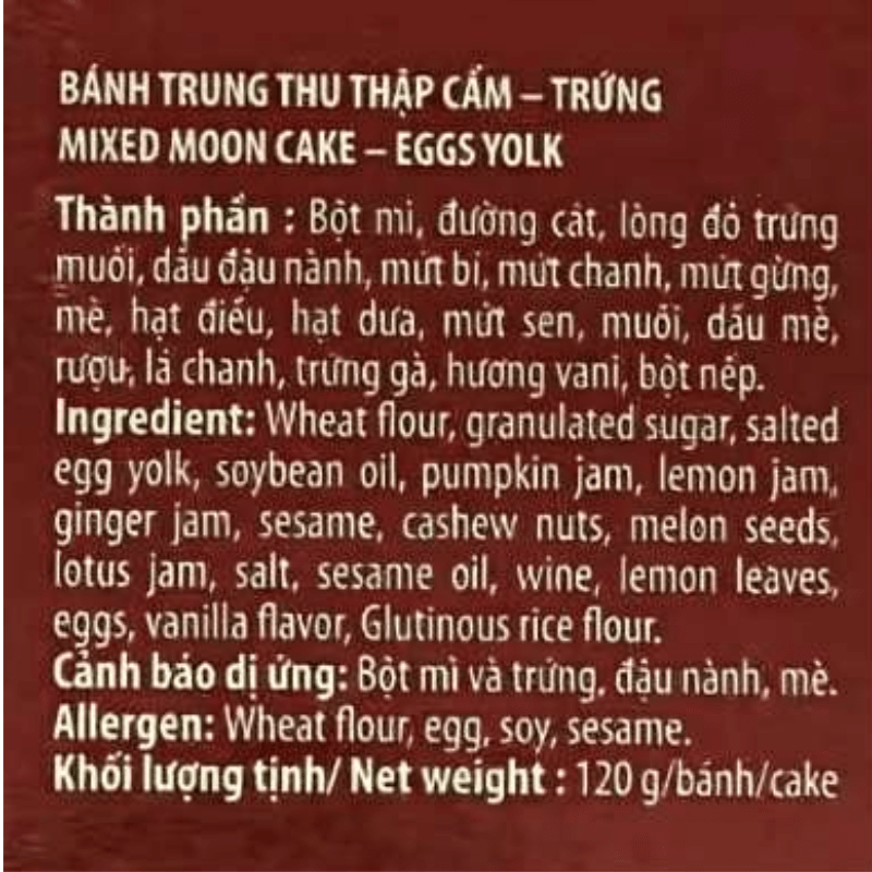 HappyElephant Mooncake Mixed+MungMelon - Yolk - A&E Foodstore