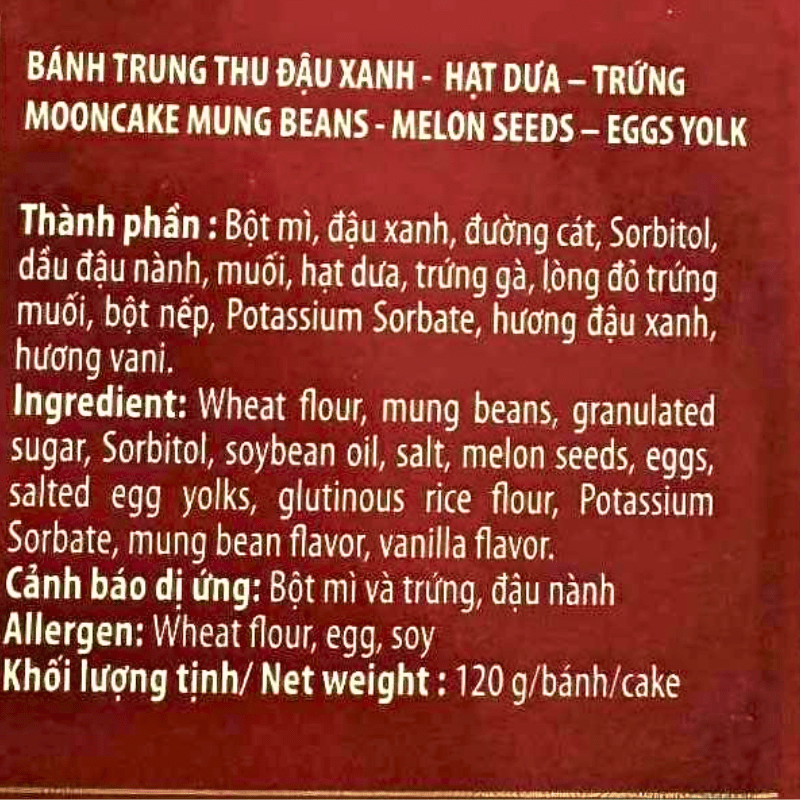 HappyElephant Mooncake Mixed+MungMelon - Yolk - A&E Foodstore