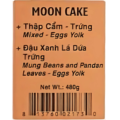 HappyElephant MoonCake Mix&MungPandan - Yolk 480g - A&E Foodstore
