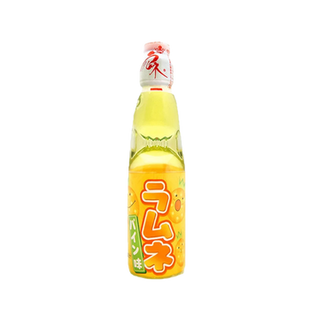 HATA KOSEN Ramune Pineapple Soda Pop Drink 200ml - A&E Foodstore