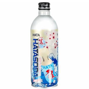 Hata Ramune White Peach Flavor 17.6oz - A&E Foodstore