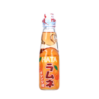 HATAKOSEN Ramune Orange Soda Pop Drink 200ml - A&E Foodstore