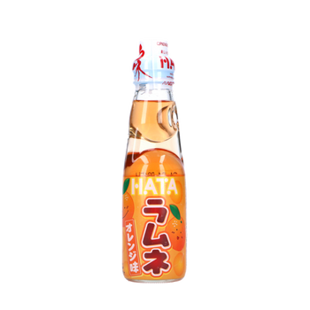 HATAKOSEN Ramune Orange Soda Pop Drink 200ml - A&E Foodstore