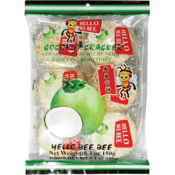 Hello Bee Bee Coconut Cracker 5.3oz - A&E Foodstore