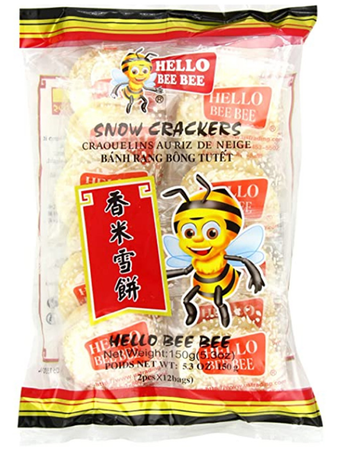 Hello Bee Bee Snow Crackers 5.3oz